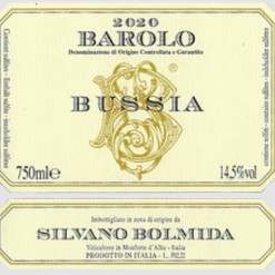 Silvano Bolmido Barolo Bussia